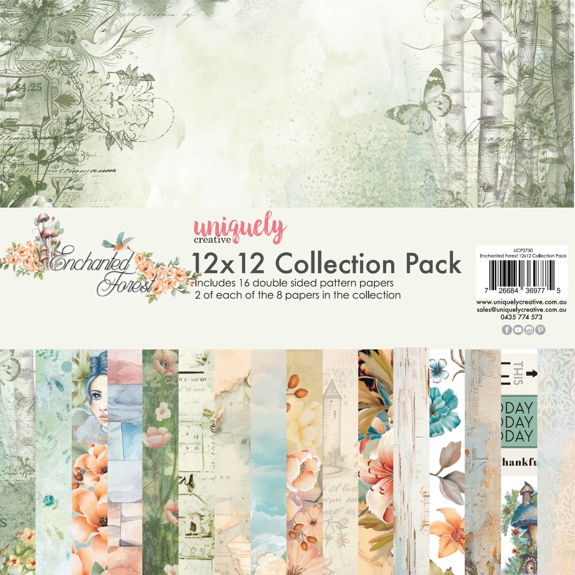 Uniquely Creative - Enchanted Forest Bundle Kit - The Crafty Kiwi