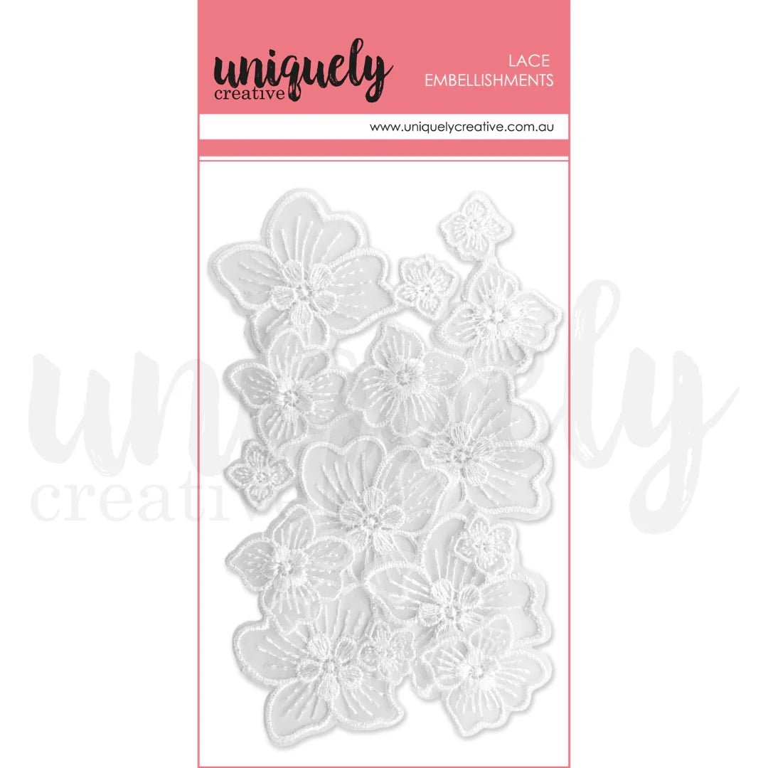 Uniquely Creative - Enchanting Lace Pieces - The Crafty Kiwi