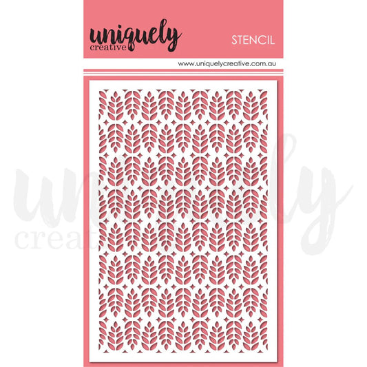 Uniquely Creative - Festive Tidings Stencil - The Crafty Kiwi