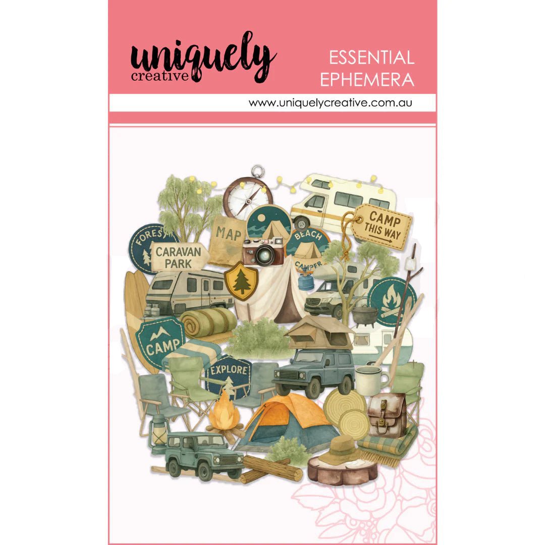 Uniquely Creative - Field Notes - Campsite Ephemera - The Crafty Kiwi