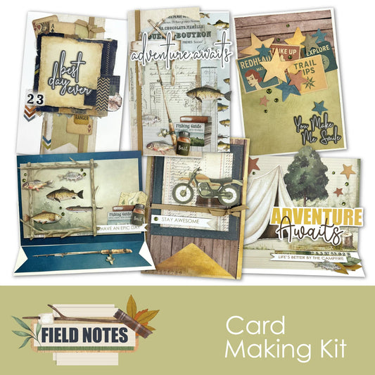 Uniquely Creative - Field Notes Card Making Kit - The Crafty Kiwi