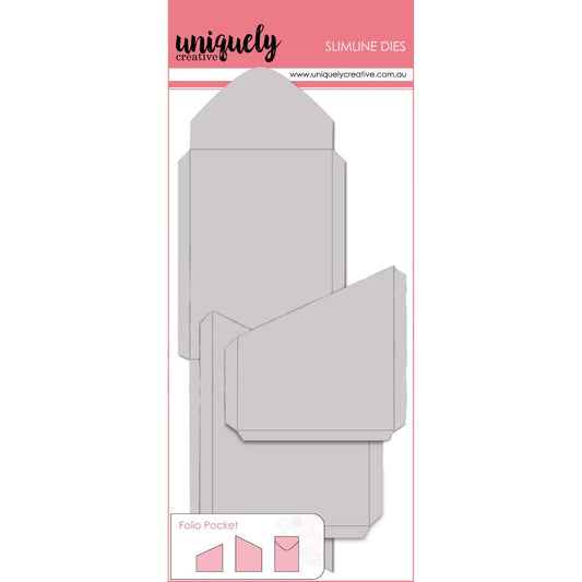 Uniquely Creative - Folio Pocket Die - The Crafty Kiwi