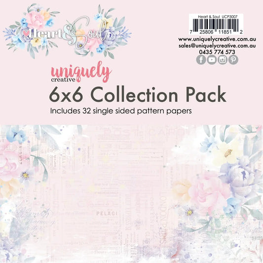 Uniquely Creative - Heart & Soul 12x12 Paper Pack - The Crafty Kiwi