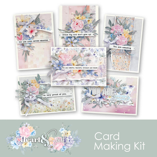 Uniquely Creative - Heart & Soul Card Making Kit - The Crafty Kiwi