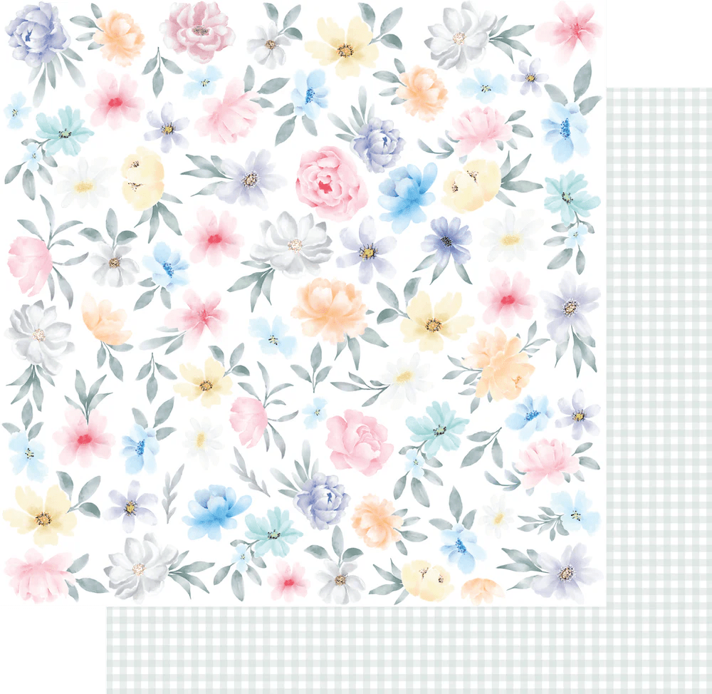 Uniquely Creative - Heart & Soul - Just Start 12x12 Paper (1/sheet) - The Crafty Kiwi