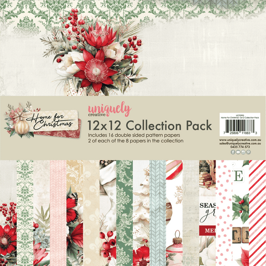 Uniquely Creative - Home for Christmas Bundle Kit - The Crafty Kiwi