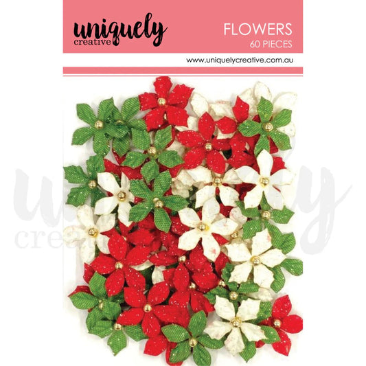 Uniquely Creative - Home for Christmas Flowers - The Crafty Kiwi