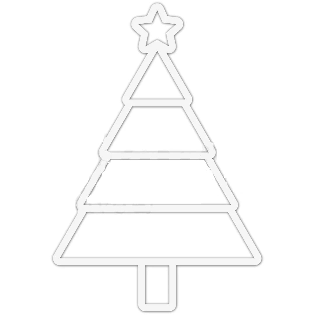 Uniquely Creative - Home for Christmas - Tree Overlay - The Crafty Kiwi