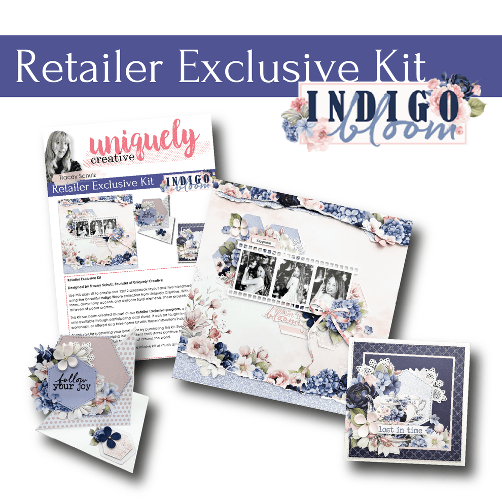 Uniquely Creative - Indigo Bloom Retailer Exclusive Kit – The Crafty Kiwi