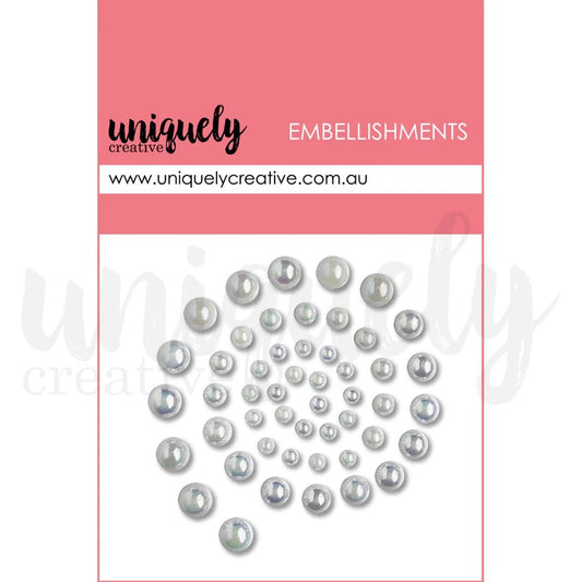 Uniquely Creative - Iridescent Pearls - The Crafty Kiwi