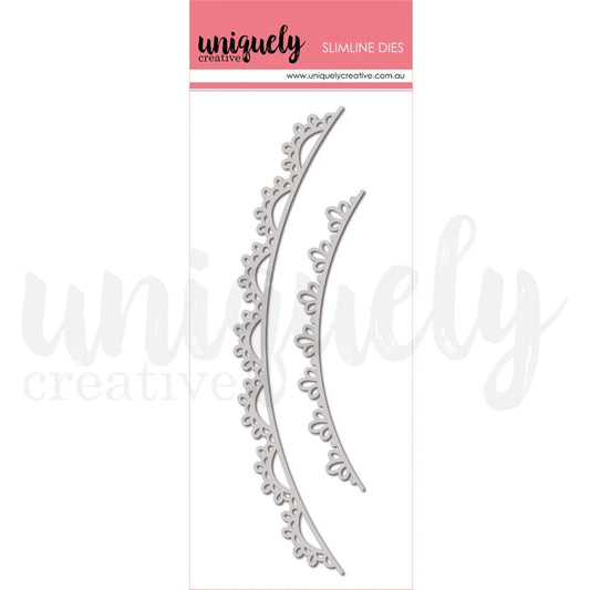 Uniquely Creative - Lace Bunting Die - The Crafty Kiwi