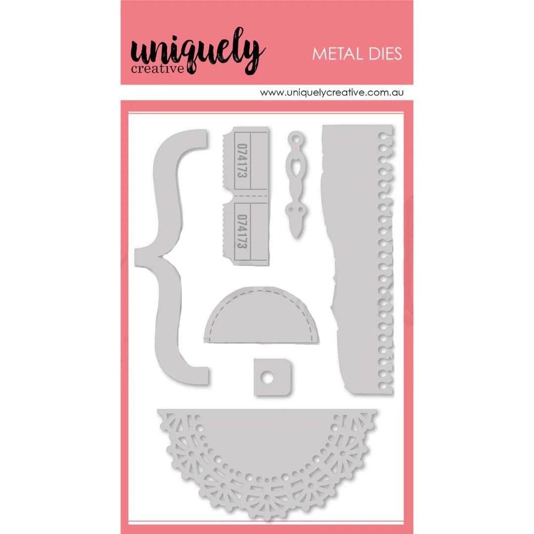 Uniquely Creative - Layering Elements Die - The Crafty Kiwi