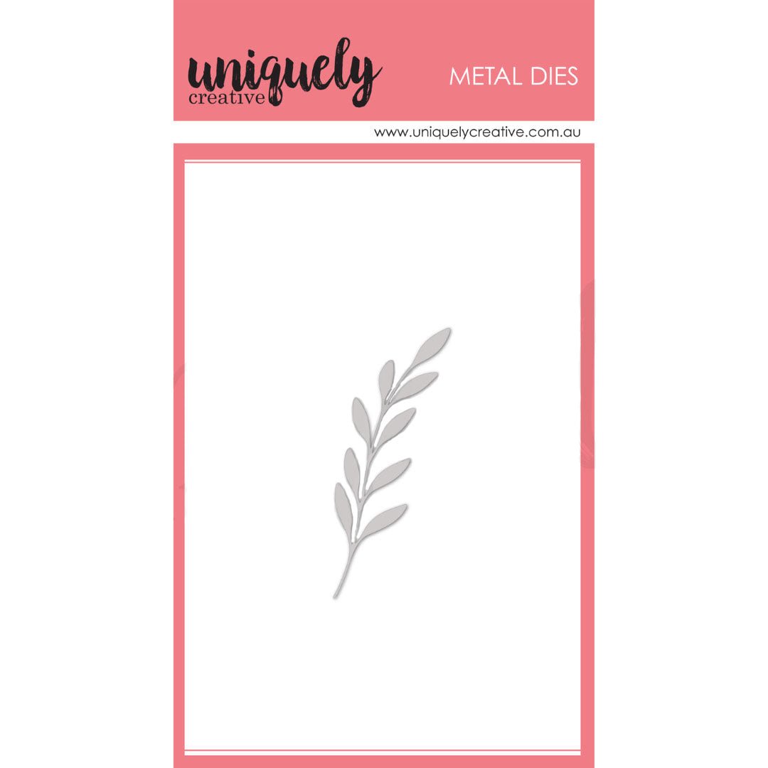 Uniquely Creative - Leafy Stem Die - The Crafty Kiwi