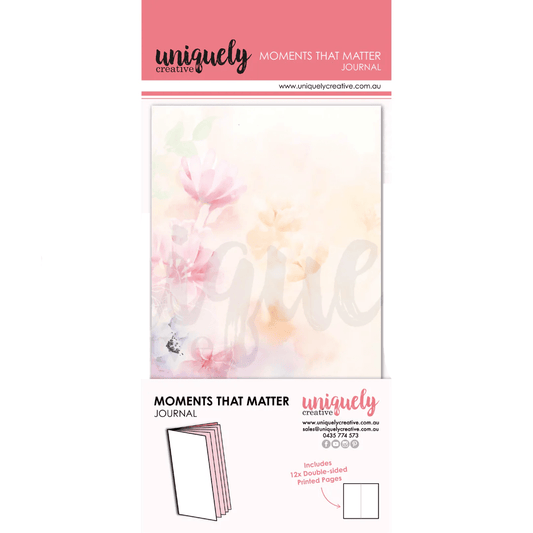 Uniquely Creative - Moments That Matter - Art Journal Bundle - The Crafty Kiwi