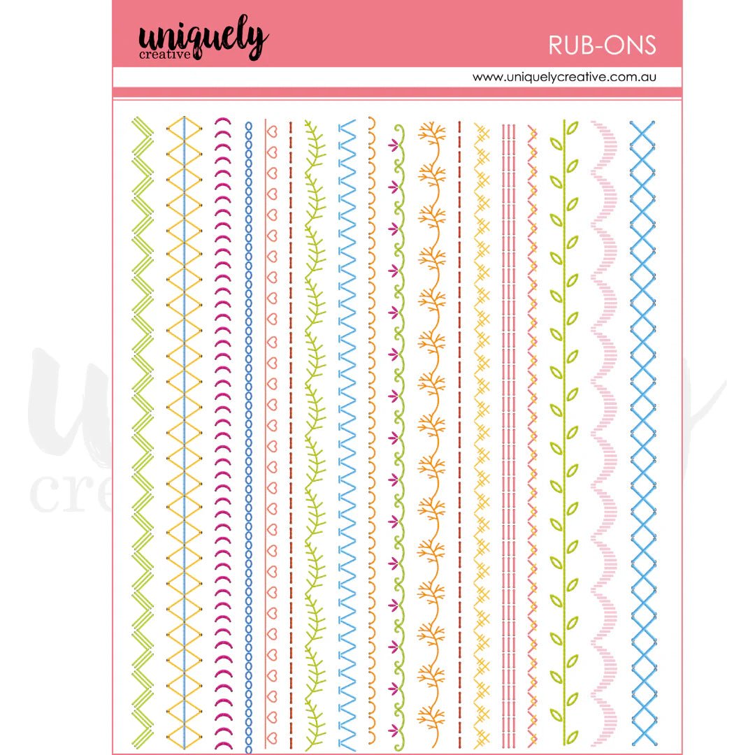 Uniquely Creative - Patchwork Roses Bundle Kit (7 products) - The Crafty Kiwi