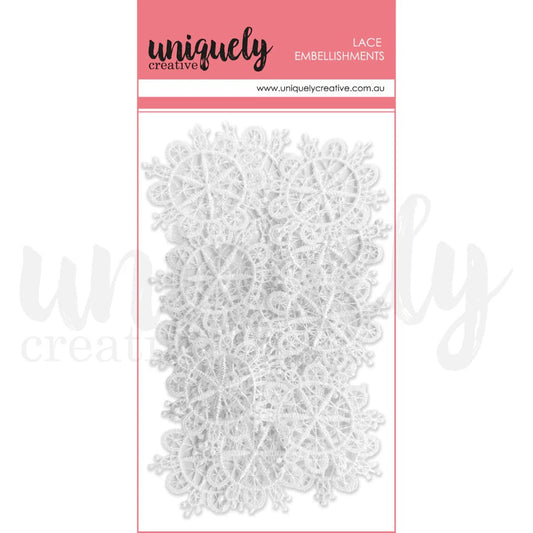 Uniquely Creative - Stellar Lace Pieces - The Crafty Kiwi