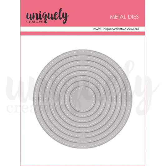 Uniquely Creative - Stitched Nesting Circle Die - The Crafty Kiwi