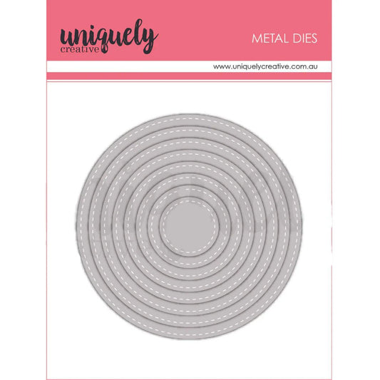 Uniquely Creative - Stitched Nesting Circle Die - The Crafty Kiwi