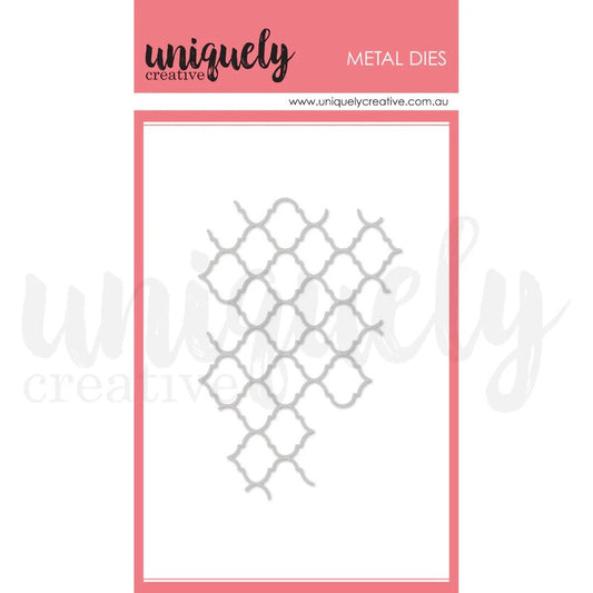 Uniquely Creative - Textured Lattice Die - The Crafty Kiwi