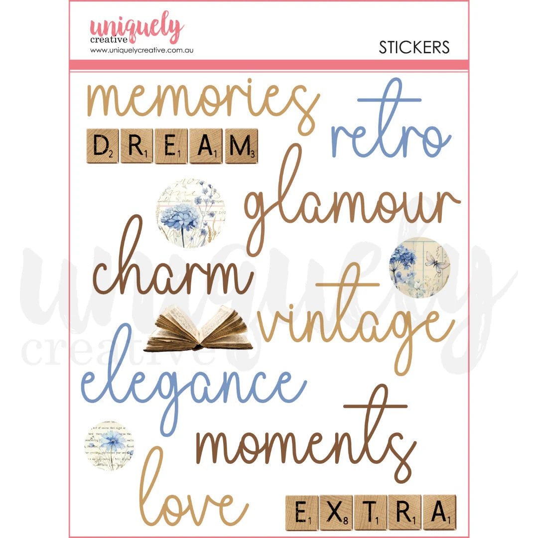 Uniquely Creative - Vintage Chronicles Bundle Kit - The Crafty Kiwi