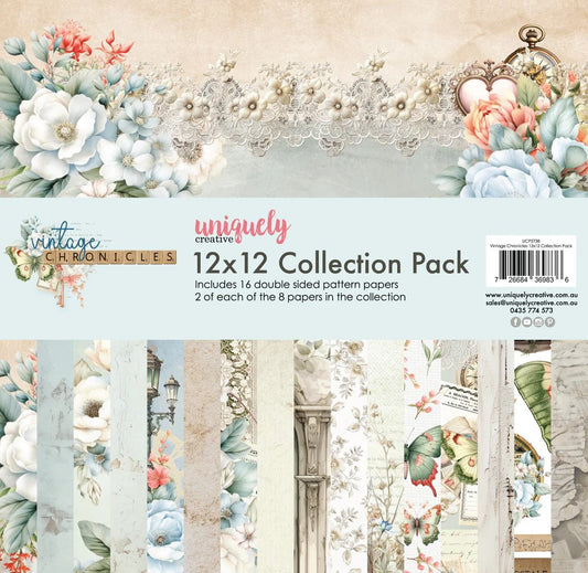 Uniquely Creative - Vintage Chronicles Bundle Kit - The Crafty Kiwi