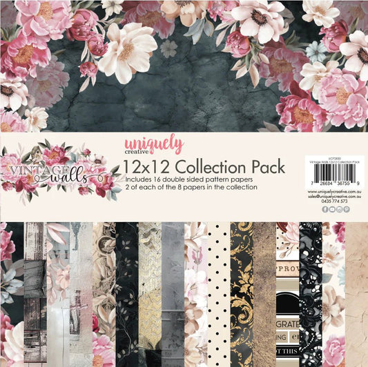 Uniquely Creative - Vintage Walls Bundle Kit (8 products included) - The Crafty Kiwi