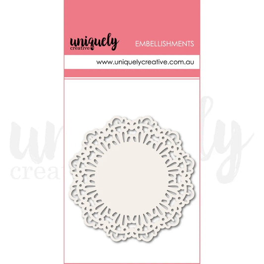 Uniquely Creative - White Layering Mini Doilies - The Crafty Kiwi