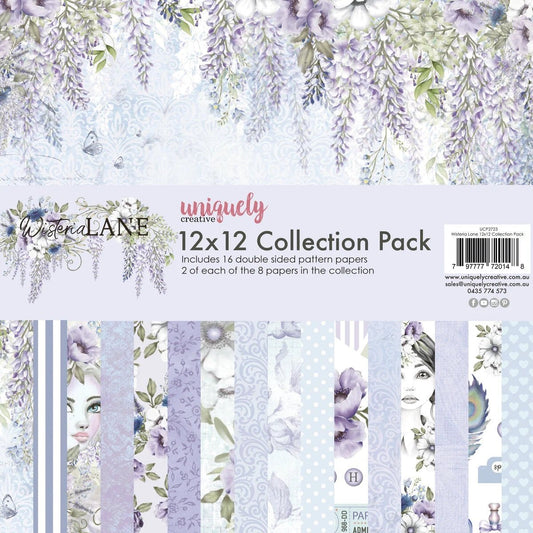 Uniquely Creative - Wisteria Lane Bundle Kit (+complementary 5/sheet cardstock pack) - The Crafty Kiwi