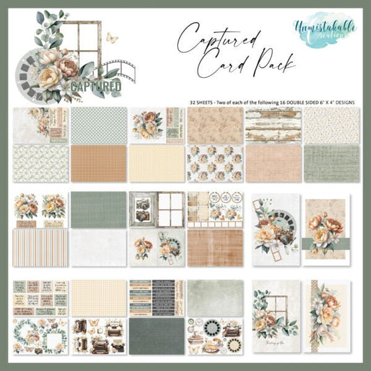 Unmistakable Creations - Card Making Pack - Captured - The Crafty Kiwi