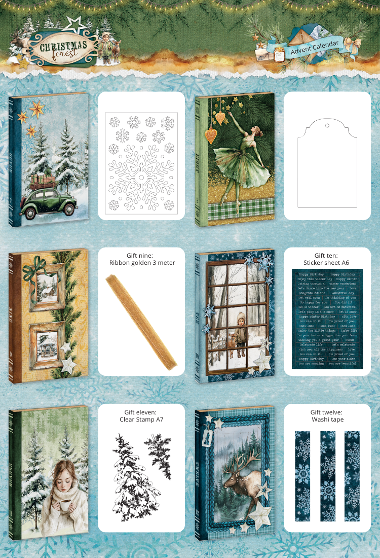 Studio Light - Advent Calendar - DEPOSIT ONLY (ETA end August 2026)