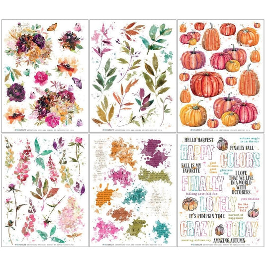 49 and Market - ARTOPTIONS SPICE - 6x8 Rub-Ons (6/sheets) - The Crafty Kiwi