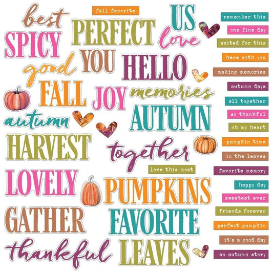 49 and Market - ARTOPTIONS SPICE - Chipboard Word Set - The Crafty Kiwi