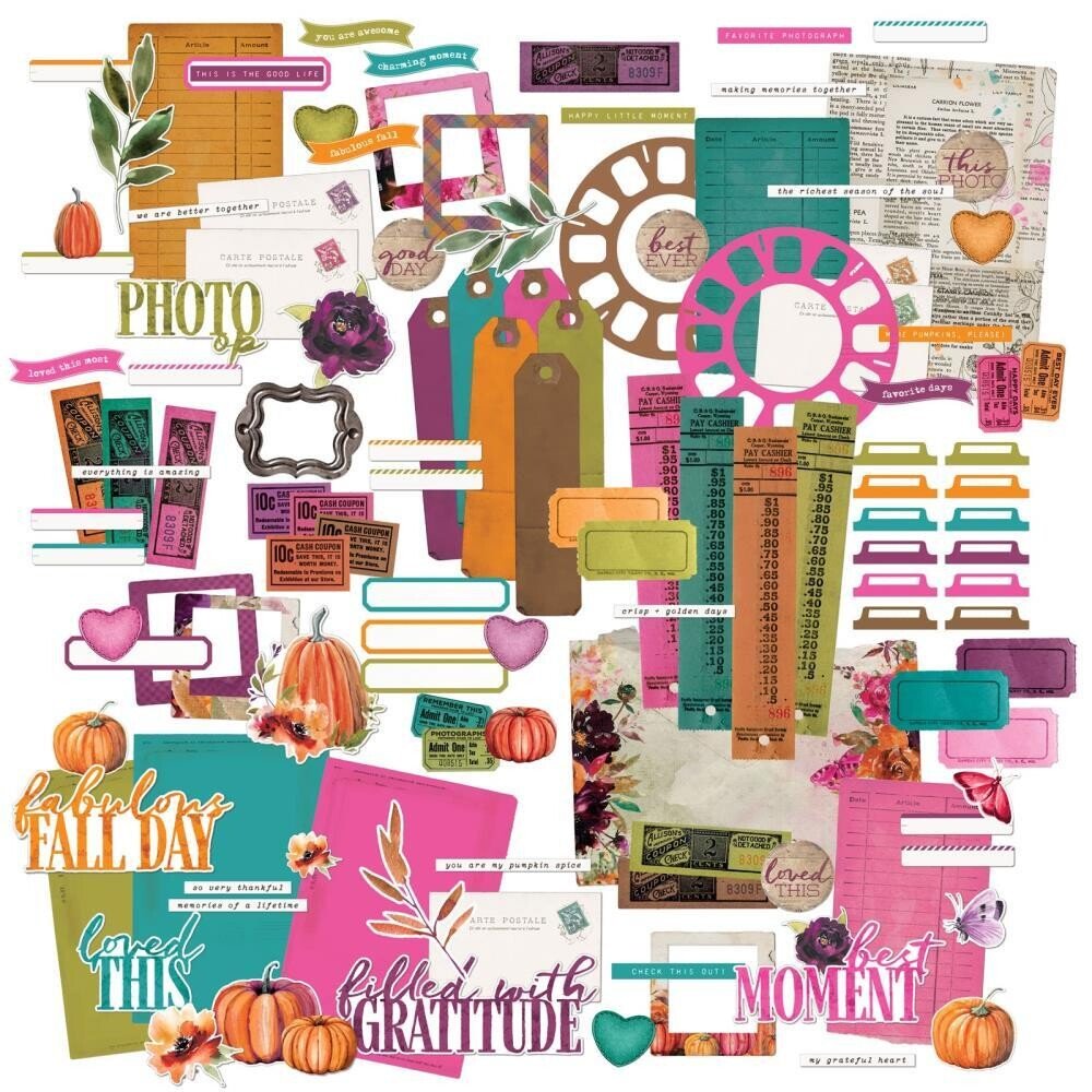 49 and Market - ARTOPTIONS SPICE - Ephemera Bits - The Crafty Kiwi