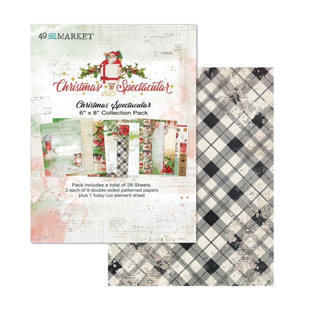 49 and Market - CHRISTMAS SPECTACULAR - 6x8 Collection Pack - The Crafty Kiwi