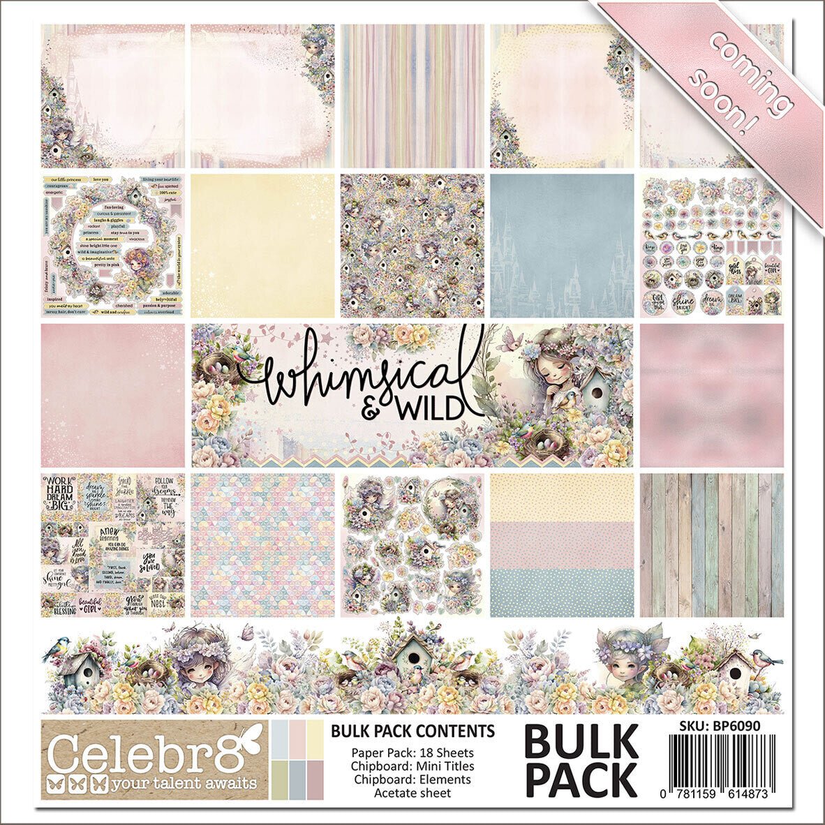 Celebr8 - Whimsical & Wild Bulk Pack - The Crafty Kiwi