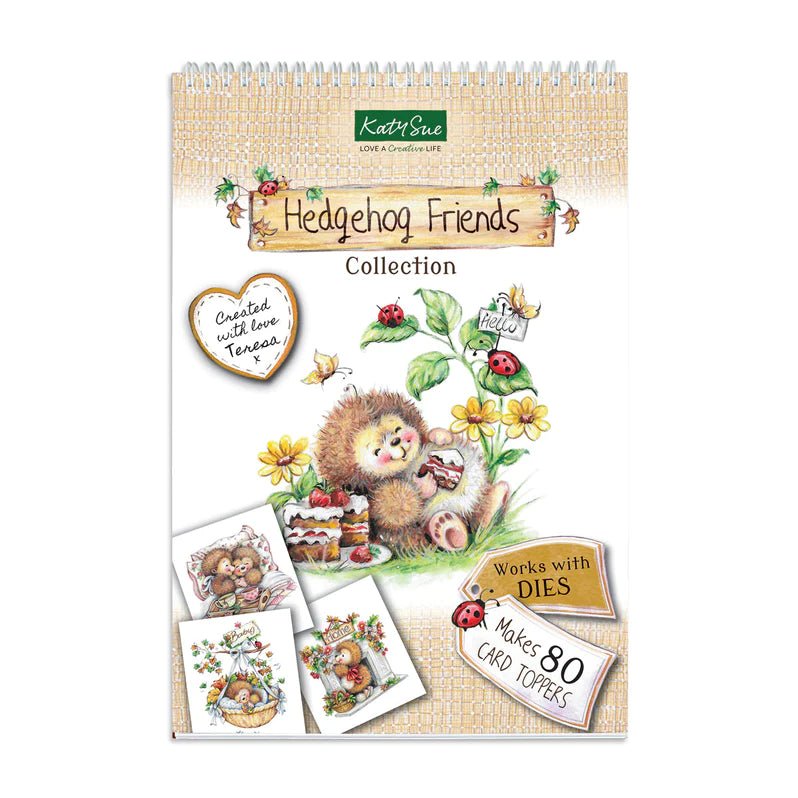 Katy Sue - Hedgehog Friends Paper Craft Pad - The Crafty Kiwi