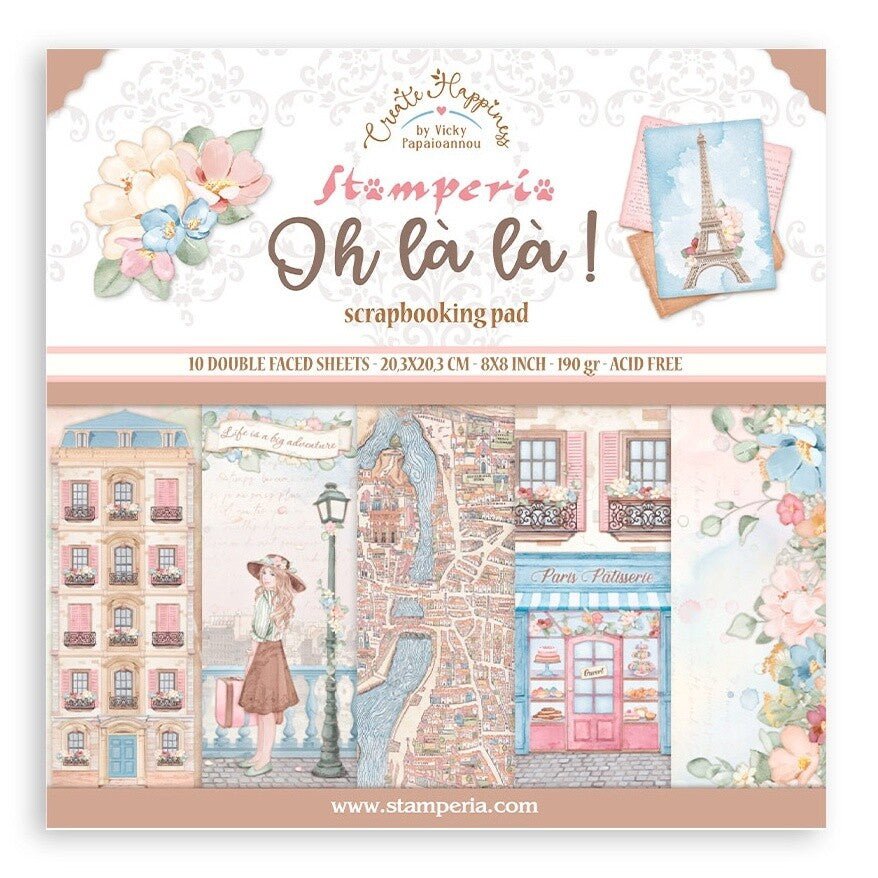 Stamperia - Oh La La - Bundle Kit - The Crafty Kiwi