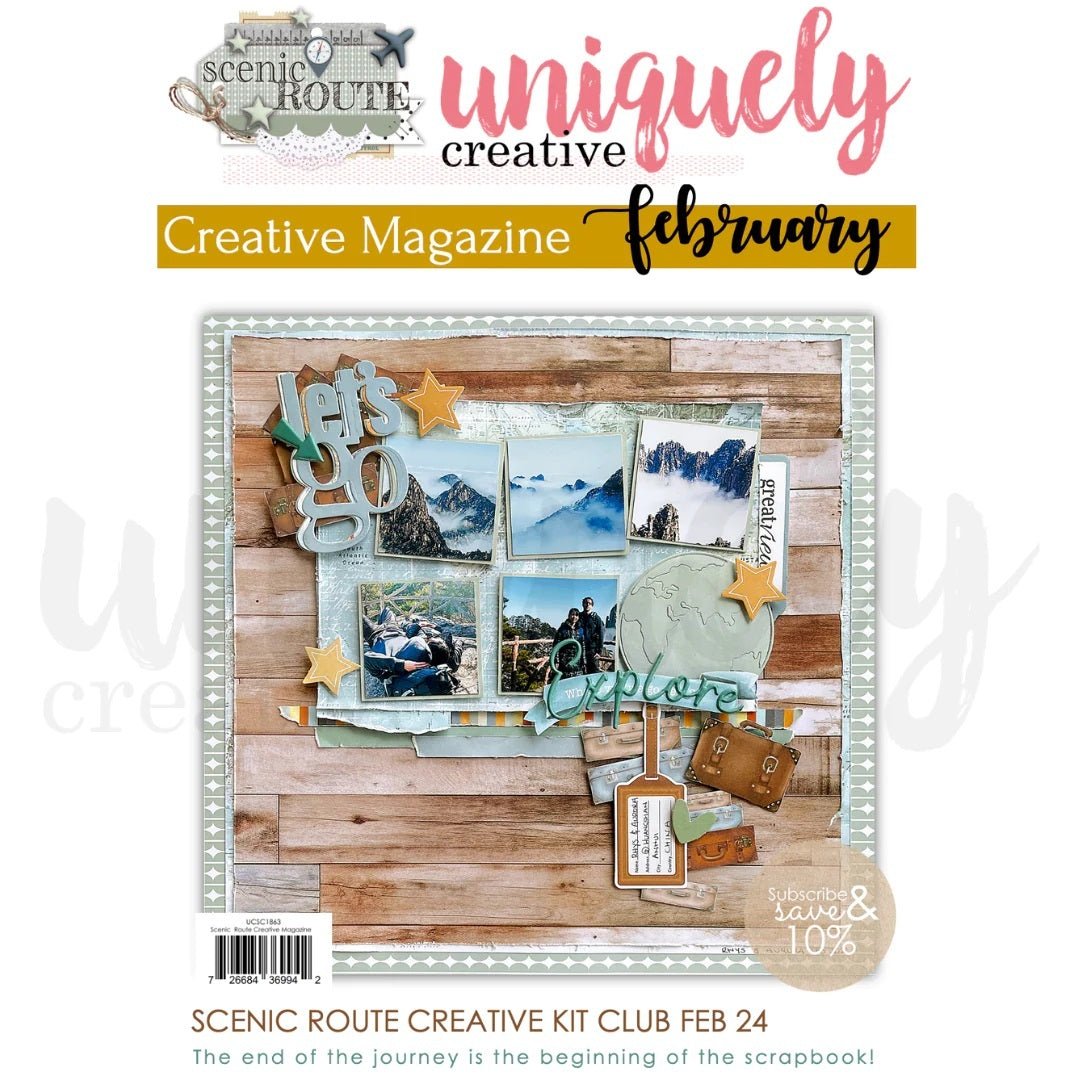 Uniquely Creative - Scenic Route Bundle Kit - The Crafty Kiwi