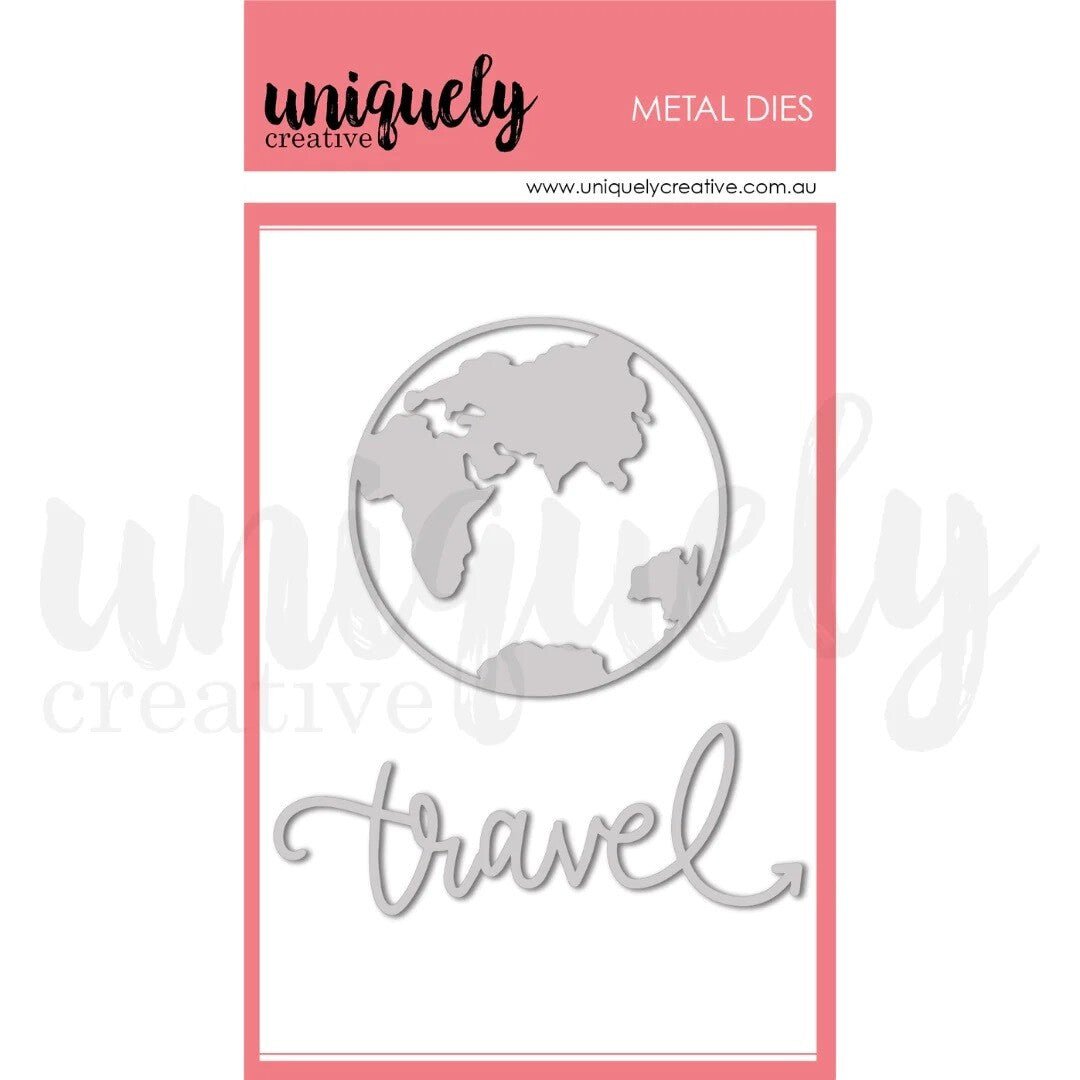 Uniquely Creative - Travel the World Die - The Crafty Kiwi